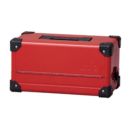 エスコ(esco) 440x233x230mm 両開キ工具箱 (レッド) EA504AD-3 1個