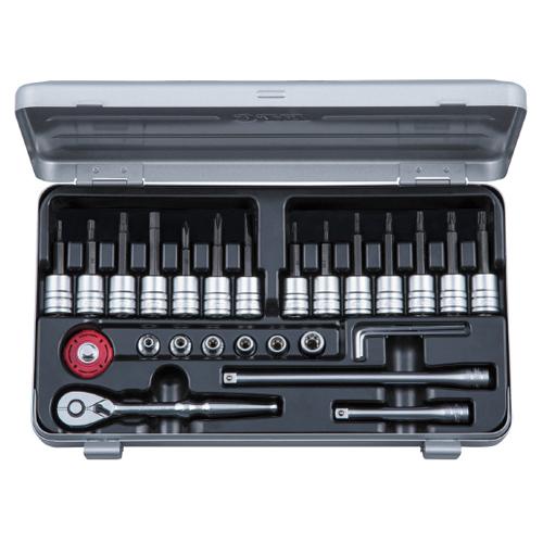 エスコ(esco) 1/4inDR [TORX] ビットソケットレンチセット EA618NC-51 1仕かける