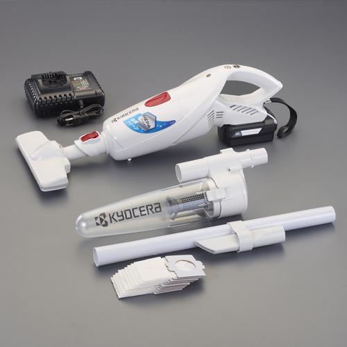 DC18.0V掃除機(充電式/サイクロン式/紙パック) 455(延長管、ワイドノズル取付時:970)×121×188(H)mm