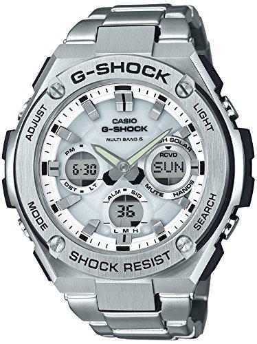 [カシオ] 腕時計 ジーショック【国内正規品】 G-STEEL 電波ソーラー GST-W110D-7AJF シルバー