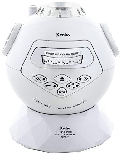 Kenko プラネタリウム NEWスターミュージアム 光学レンズ投影式 ACアダプター付属 ホワイト NSM-03AD WH