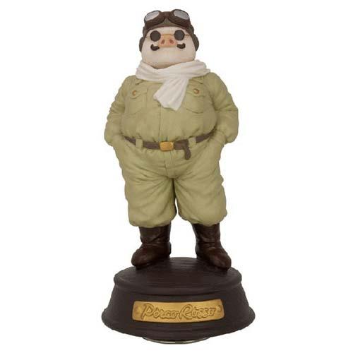 希少　ジブリ　紅の豚オルゴール(未使用) m-4905610404988.jpg