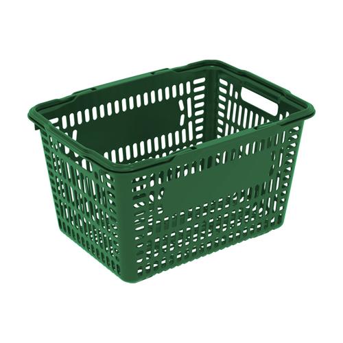 サンコー 三甲 409x300x238mm/18.0L バスケット 緑/5個 EA506AB-29 1セット(5個入)
