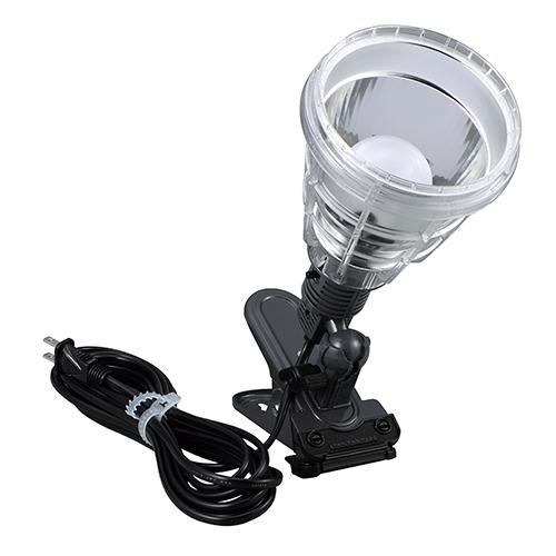 AC100V/10W/800lm作業灯/LED(クリップ式) φ136×238(L)mm