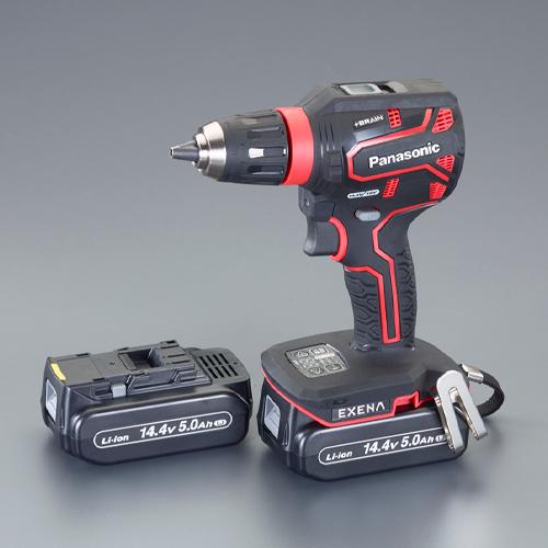 エスコ(Esco) DC14.4V/5.0Ah ドライバードリル(赤/充電式) EA813PB-9 59,237円