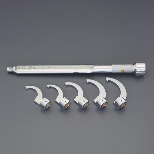 エスコ(ESCO) トルクレンチ(引っ掛かり鍵型) 40-180N・m/58-100粍 EA723RA-2 花・ガーデン・DIY-その他