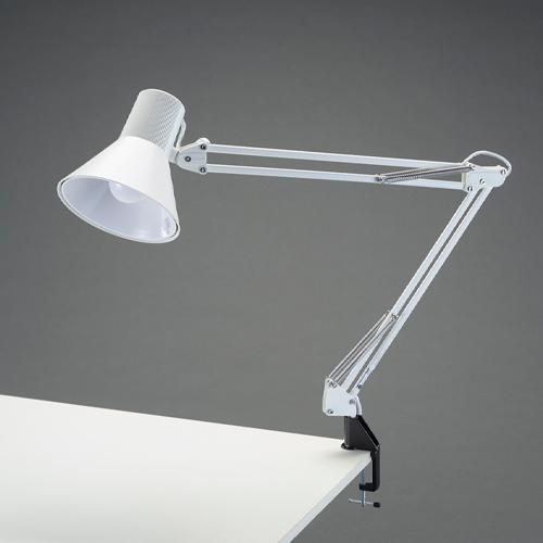 ESCO 照明灯/LED クランプ式/白 AC100V/7.2W E26 EA761XD-37|ポッチ
