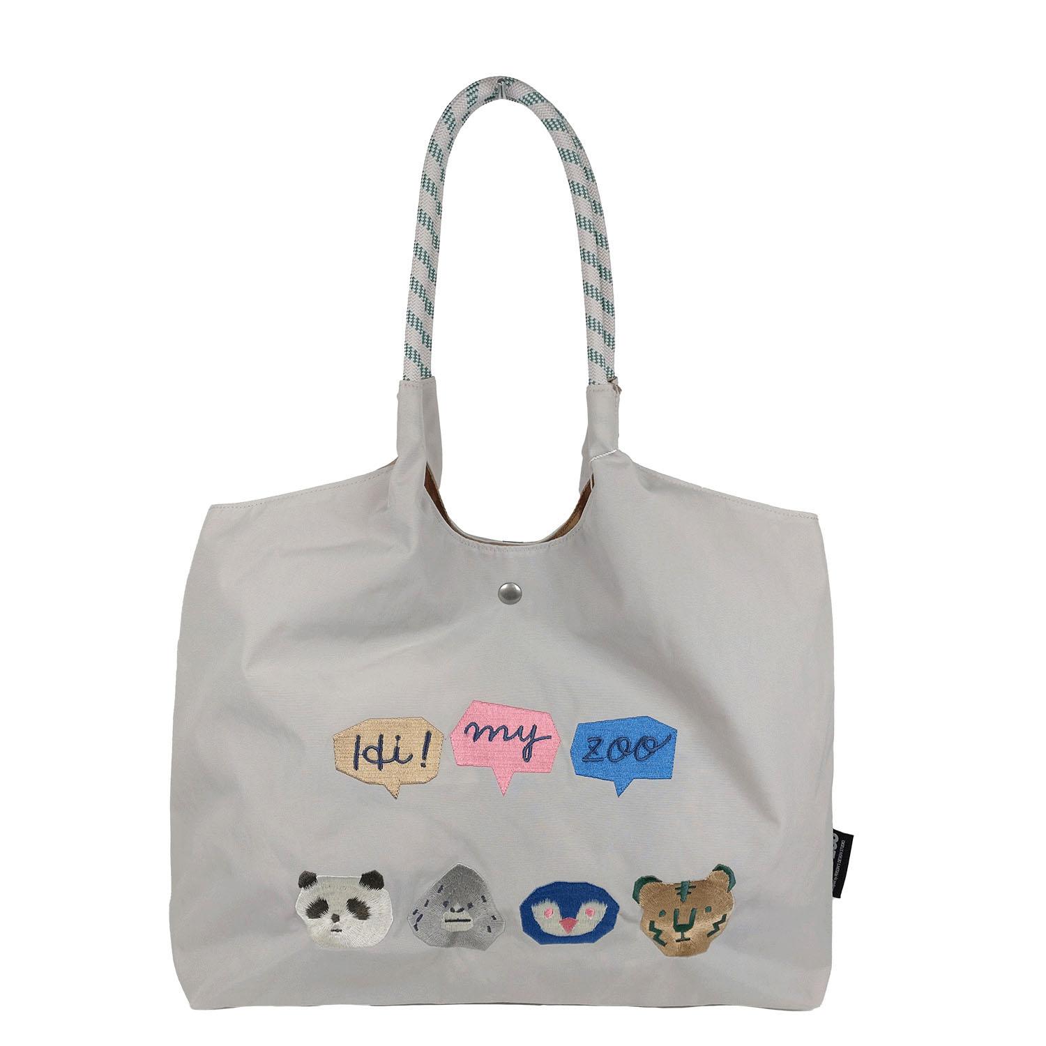 ミニトートバック＆巾着♡わんこ 巾着付きミニトート バッグ BAG トートバッグ トート 合皮 合皮
