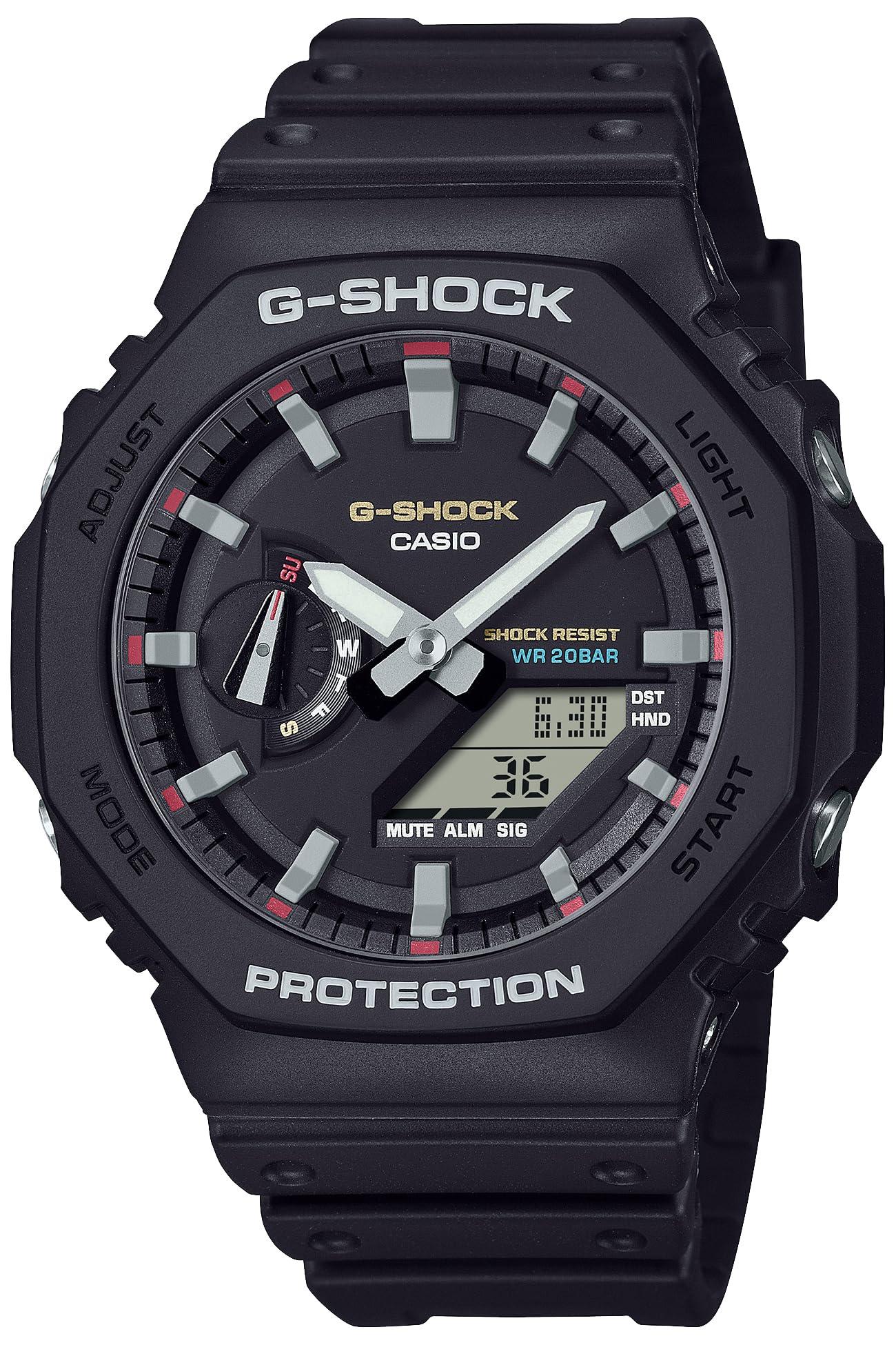 [カシオ] 腕時計 ジーショック 【国内正規品】Iconic Styles GA-2100RL-1AJF メンズ ブラック｜ポッチ