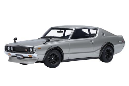 AUTOart 1/18 日産 スカイライン 2000GT-R (KPGC110) チューンド・バージョン シルバー 完成品 77466