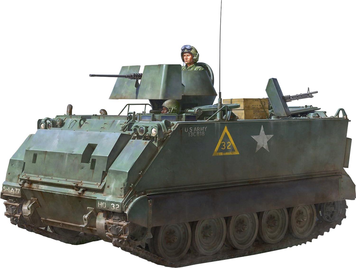 タコム アンディーズホビーHQ 1/16 アメリカ M113A1 装甲兵員輸送車・M113A1 ACAV 2 in 1 プラモデル TKOAHHQ-009|ポッチ