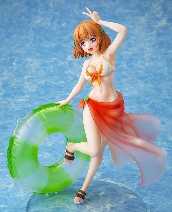 CAworks 幼なじみが絶対に負けないラブコメ 志田黒羽 水着ver. 1/7スケール ABS&PVC製 塗装済み完成品フィギュア画像