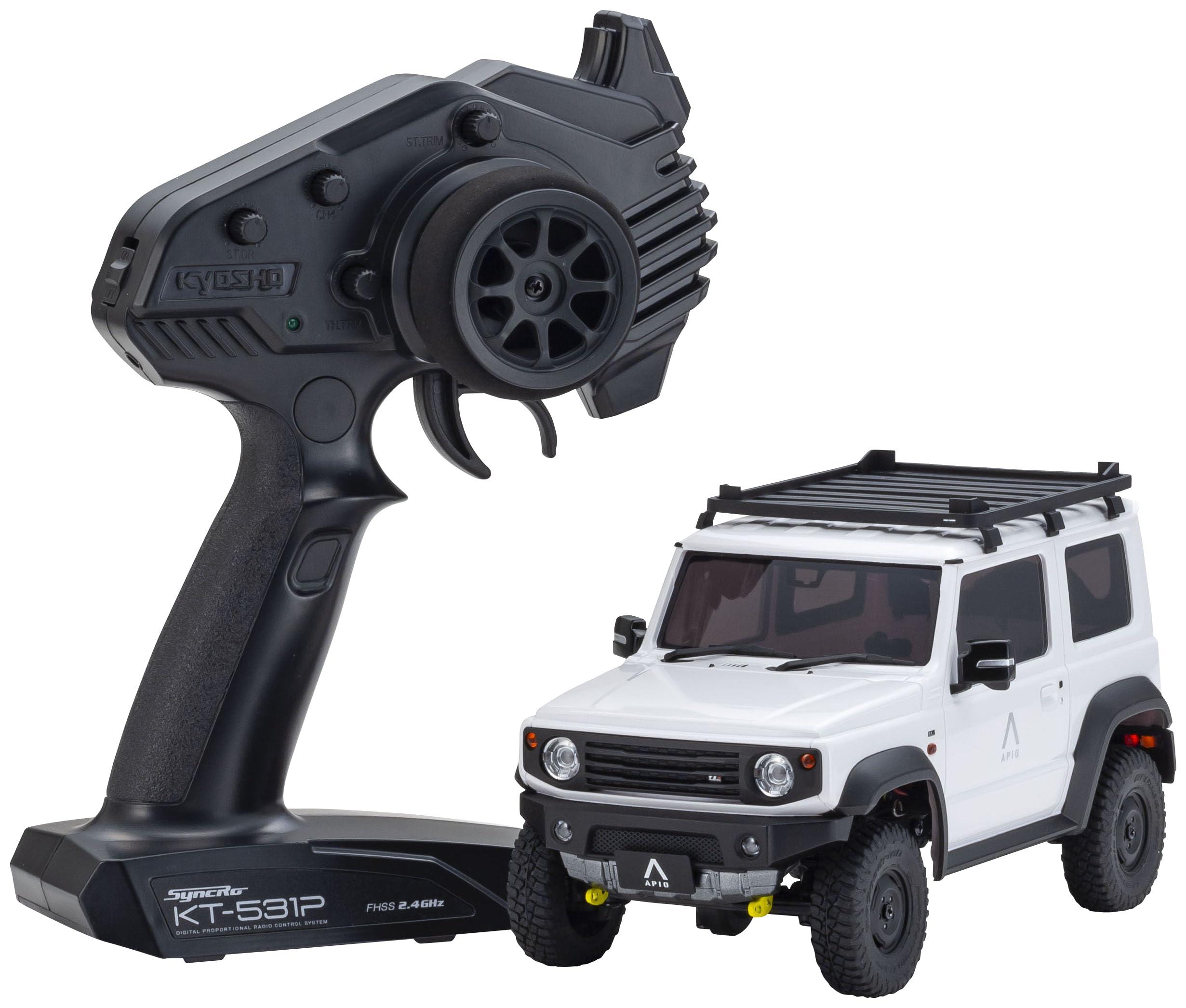 京商 MX-01 r/s APIO JIMNY TS4 ピュアホワイトパール 電動ラジオコントロール 32539PW