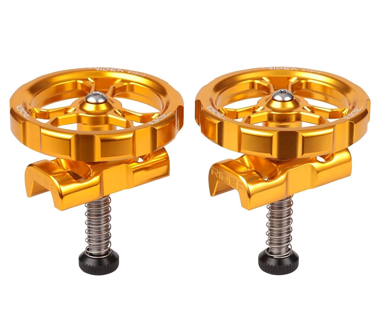 RIDEA Hinge clamp assembly LFSBN3T ゴールド 2個仕掛ける 147-42203
