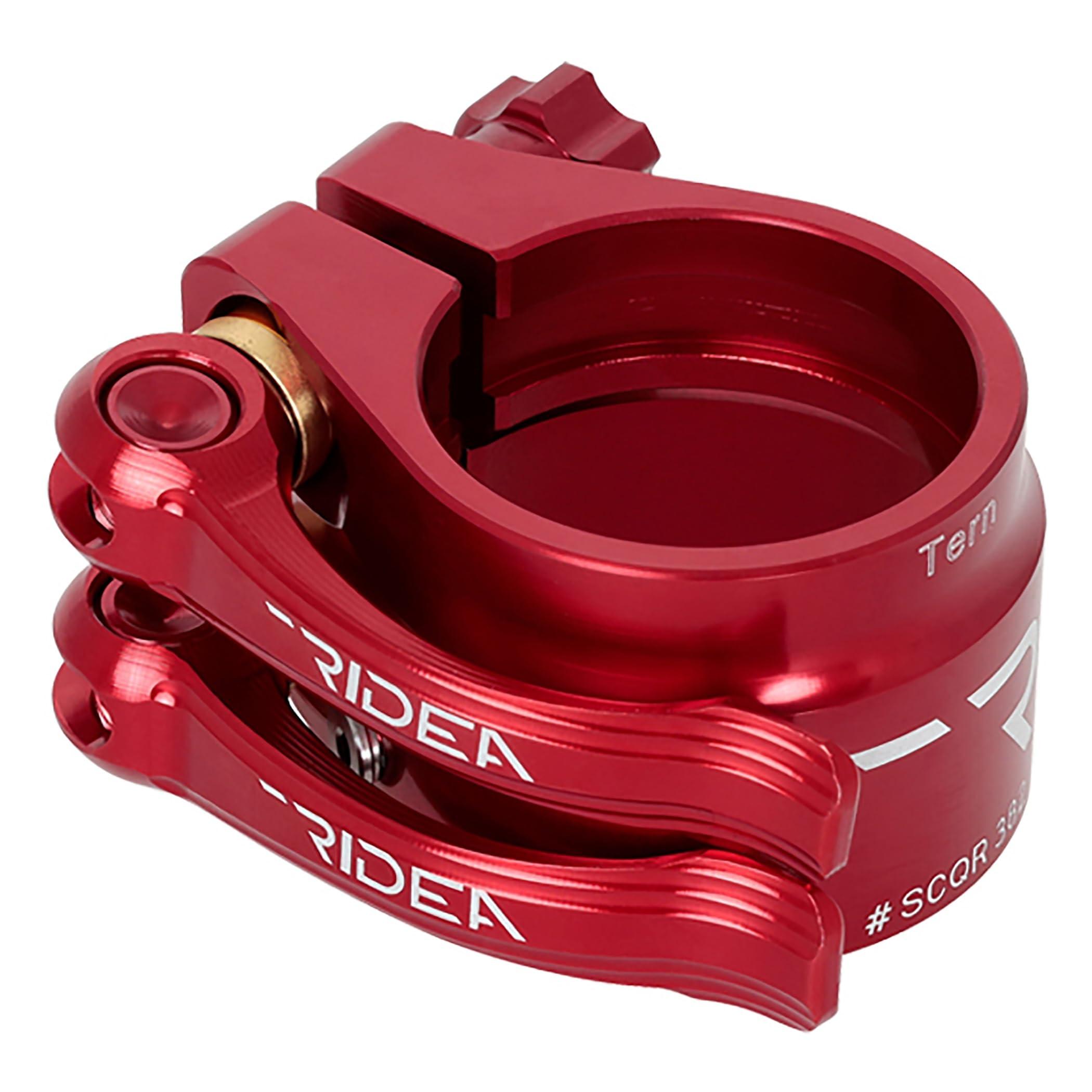 RIDEA シートポストクランプ (Seat Post Clamp) Q/R 赤いこと SCQR382T2/147-44081 自転車用パーツ-その他-自転車・サイクリング