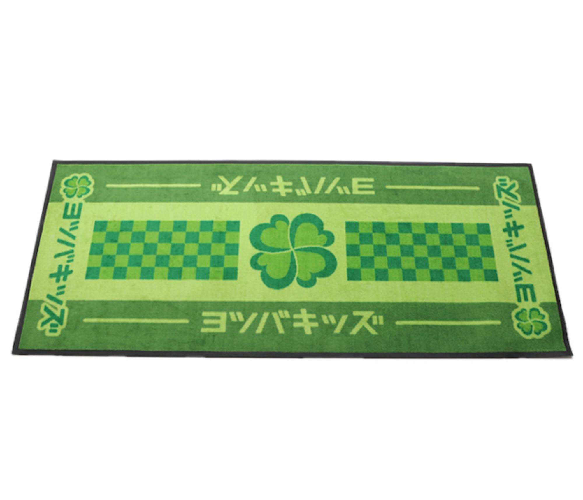 レーシングフロアマット 緑であること