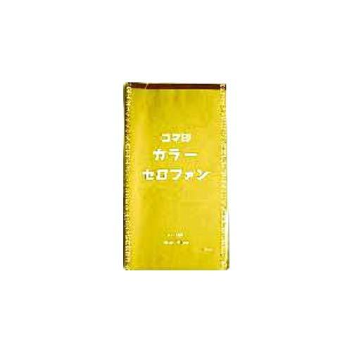 カラーセロファン450×500mm きいろ 100枚入 SE-02 1セット