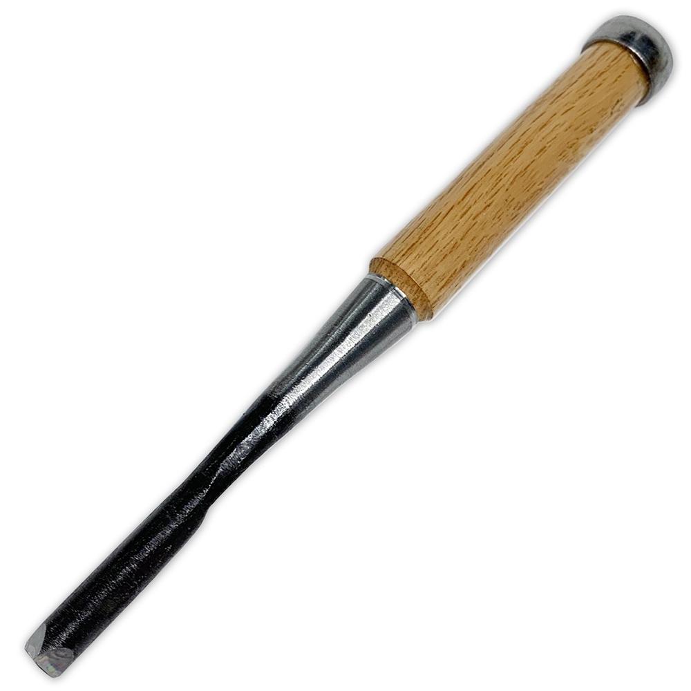 木彫三角のみ 普及品 全長:210mm 9mm 90°角|ポッチ