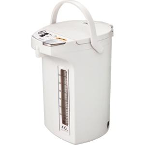 ピーコック魔法瓶工業(株) 電動給湯ポット 4.0L ホワイト WMJ-40|ポッチ