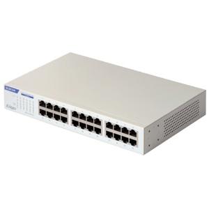 エレコム 1000BASE-T相応う スイッチングこしき 24界面 金属元素筐体 白いこと EHC-G24MN2-HW 1台
