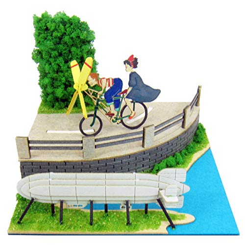 さんけい スタジオジブリmini 魔女の宅急便 トンボとプロペラ自転車 ノンスケール ペーパークラフト MP07-10 おもちゃ画像