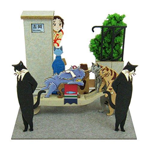 さんけい スタジオジブリmini 猫の恩返し 猫の行列 ノンスケール ペーパークラフト MP07-62 おもちゃ画像
