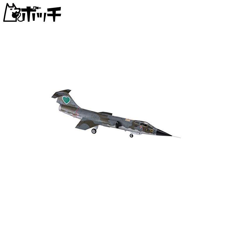 ハセガワ クリエイターワークスシリーズ エリア88 F-104 スターファイター (G型) セイレーン・バルナック 1/48スケール プラモデル 64774 おもちゃ画像