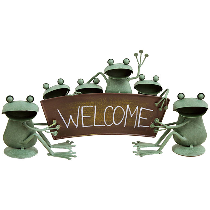 ブリキ　カエルセット3体 ブリキ カエル楽器フィギュア3体セット - メルカリ