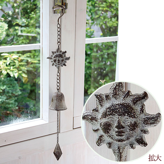 ドアコング ドアベル ニワトリ 風見鶏 アイアン シャビー AJ-344