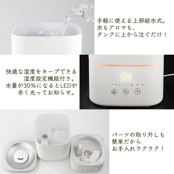 楽天カード分割 加湿器 大容量 アロマ おしゃれ グリーンティーラボ ミスト ４s 超音波加湿器 4リットル 安いそれに目立つ Www Trailconnections Com