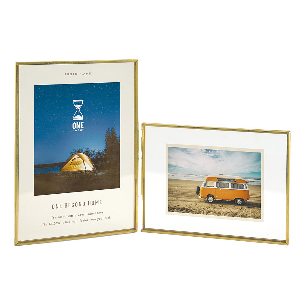 楽天市場】横向きの写真を2枚飾れるフォトフレーム フォト