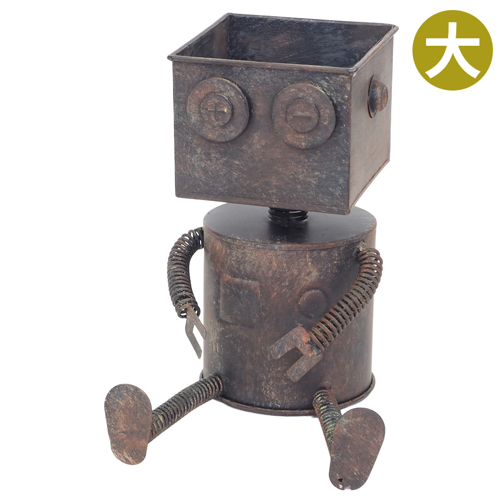 楽天市場】ガーデニング雑貨 ブリキ 置物 オーナメント オブジェ