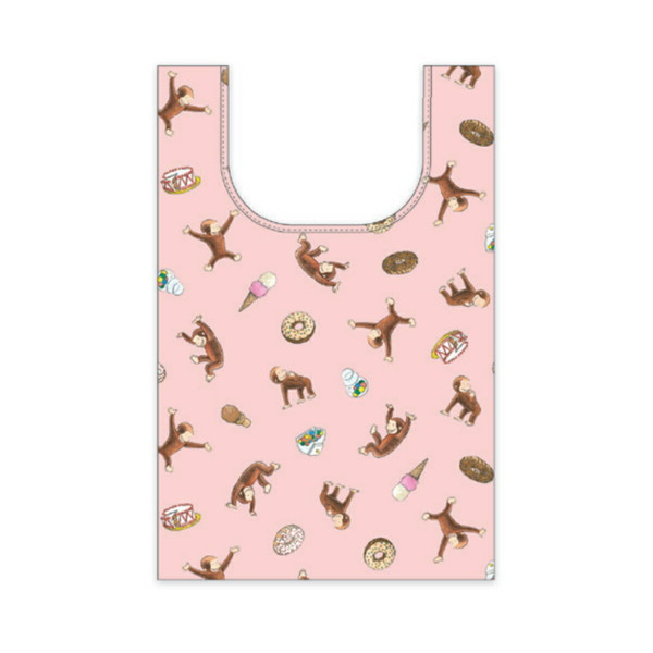 楽天市場 おさるのジョージ ミニエコバッグ スイーツ Cg Eb002 Curious George キャラクターグッズpoccl