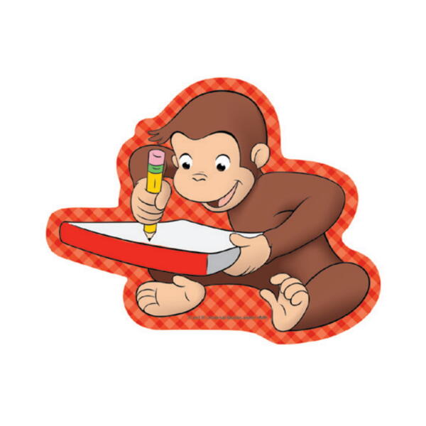 楽天市場 おさるのジョージ ステッカー お絵かき Cg Se004 Curious George キャラクターグッズpoccl