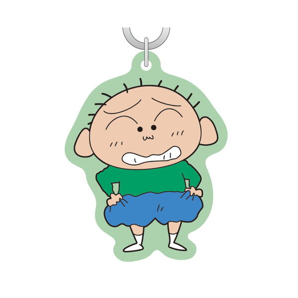 まさおん✨ メッシュポーチ（リール付き） クレヨンしんちゃん マサオくん