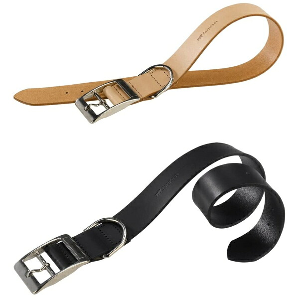 送料無料 イタリアferplast社製 革 犬具 C40/69 ナチュラル 犬用 首輪 首回り61から69cm クビワ 犬 くびわ 75225051 8010690055787 | ペット用品 FW 【送料無料ライン対応】
