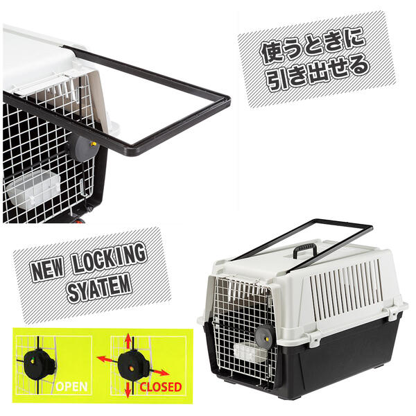 中型 大型犬向けのキャリーケージ 送料無料 アトラス 40 Atlas イタリア Ferplast社製 中型犬用 ペットキャリー キャリー Fw ゲージ 飛行機iata航空輸送基準をクリア 犬 ペット用品 22 新作