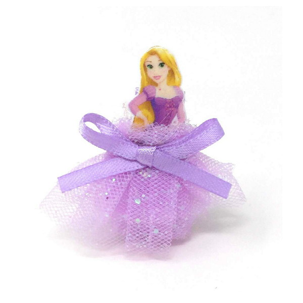 楽天市場 ディズニープリンセス ドレスヘアクリップ ラプンツェル キャラクターグッズpoccl