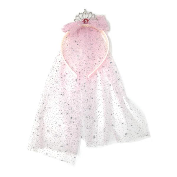 Ramu　ディズニーベール 楽天市場】ディズニープリンセス ティアラ&ベール付カチューシャ