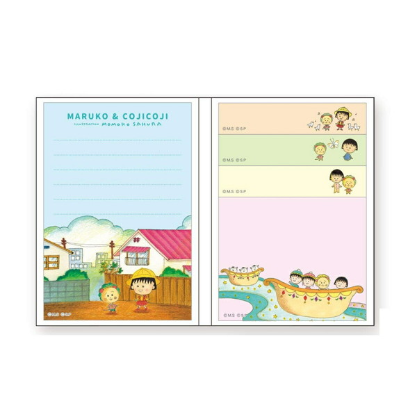 楽天市場 ちびまる子ちゃん コジコジ 付箋 メモ帳 まる子とコジコジ Cn Fu001 Cojicoji キャラクターグッズpoccl