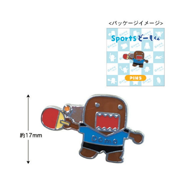 楽天市場 どーもくん ピンズ 卓球 Nd Pi7 Domo キャラクターグッズpoccl