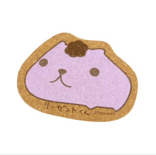カピバラさん ダイカットコースター（リーゼントくん） KB351RG 4961971101645 kapibarasan メール便 【送料無料ライン対応】画像