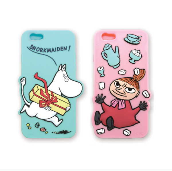 楽天市場 ムーミン Iphone6 シリコンケース Mo Ic016mo Ic017 Moomin キャラクターグッズpoccl
