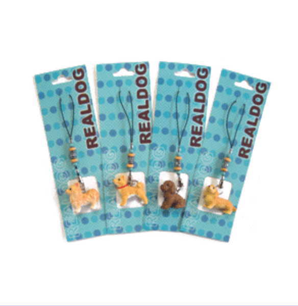 送料無料ライン対応ショップ リアルドッグ キャラクター 人気が高い グッズ リアルドッグコレクション ストラップ Dog アクセサリー 犬種bタイプ ウッドストラップ Real