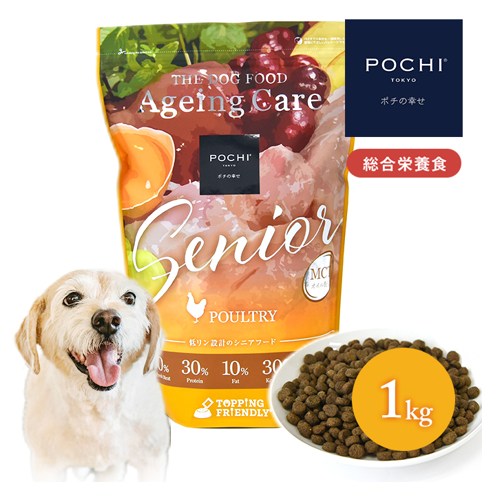 楽天市場】POCHI ザ・ドッグフード エイジングケアシニア