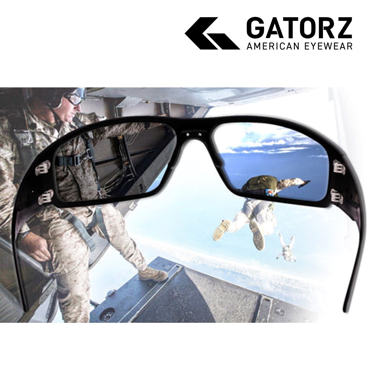 ○日本正規品○ 米海軍NavySEALs採用Gatorz eyewar 調光ローズレンズ未