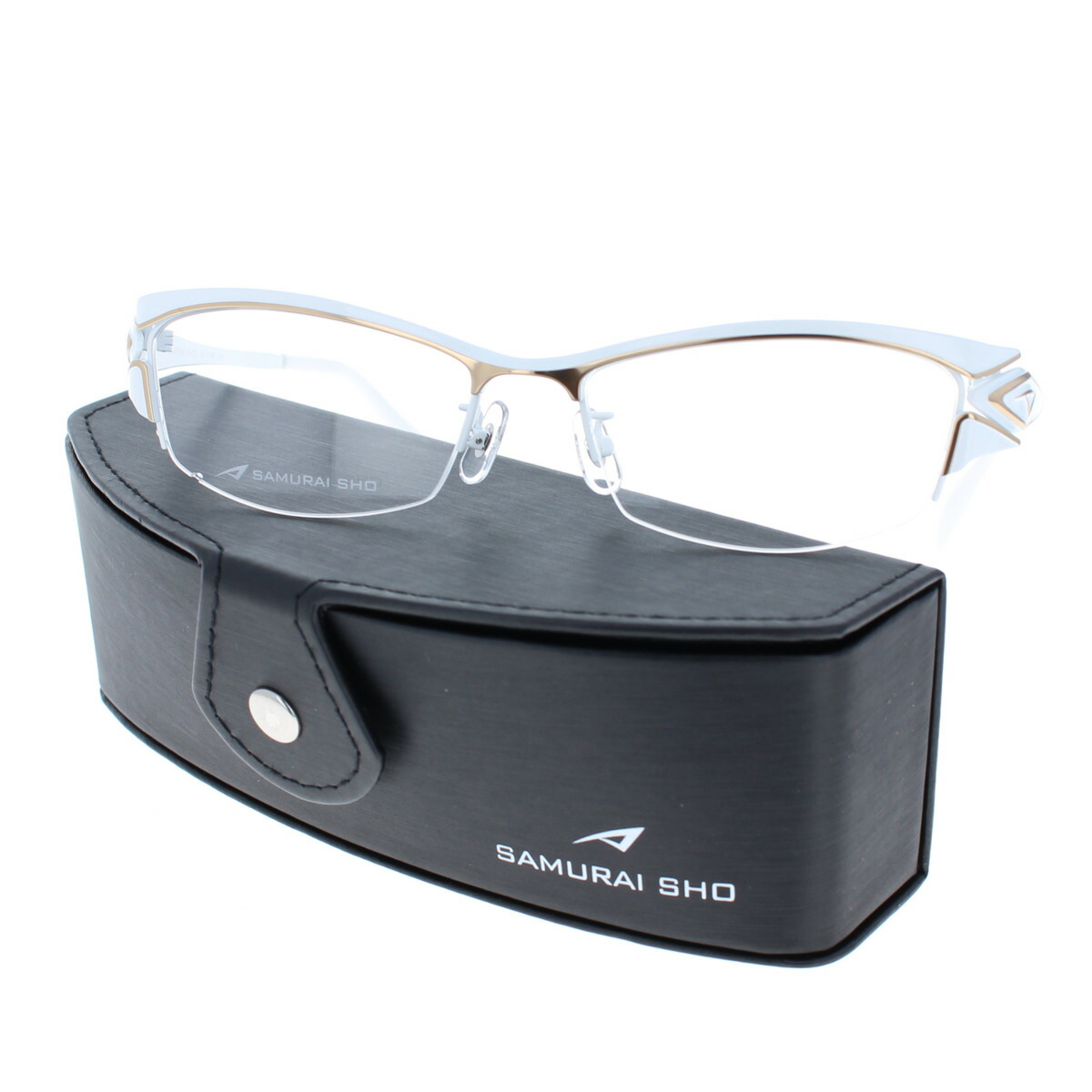 安いそれに目立つ 哀川翔 プロデュース メガネブランド サムライ翔 Samuraisho 限定モデル T108 Wh Gold 売れ筋 Www Consulacam Marseille Fr
