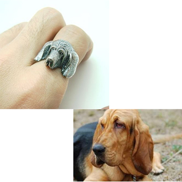 楽天市場 ブラッドハウンド 犬 シルバー925 リング 指輪 ドッグ Dog Ring 犬リング イヌリング Silver925 Pocketポケット