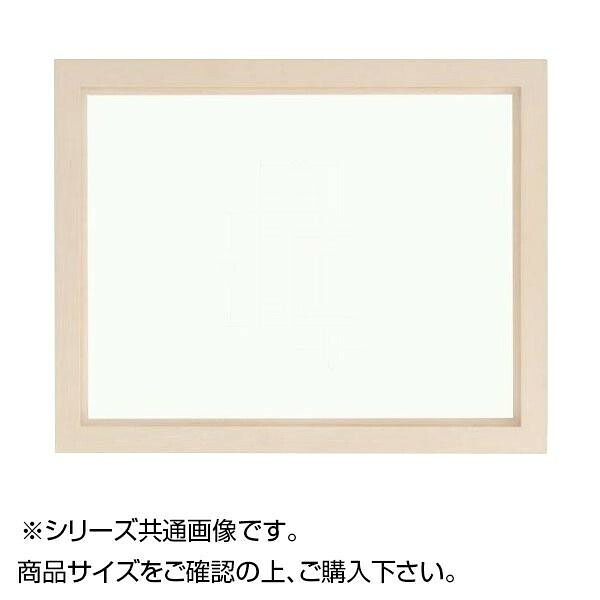 油絵額 F6サイズ ホワイト 木製 額縁 ガラス仕様 シンプル 油彩 フレーム｜PocketCompany　店