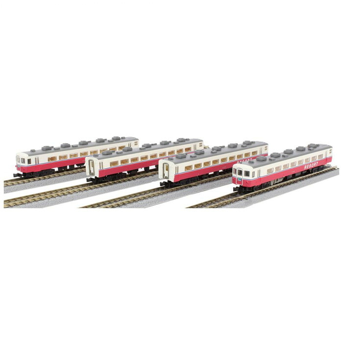 客車 14系 リゾート 4両セット 1/220スケール 鉄道模型|PocketCompany 店